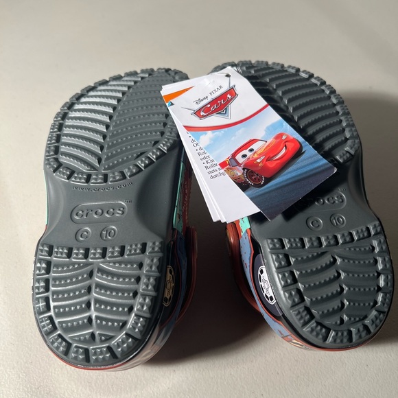 Crocs Cars MATER Classic Clog Toddler TD Sizes c8 c9 c10 209374-0DA BRAND NEW - Picture 12 of 15
